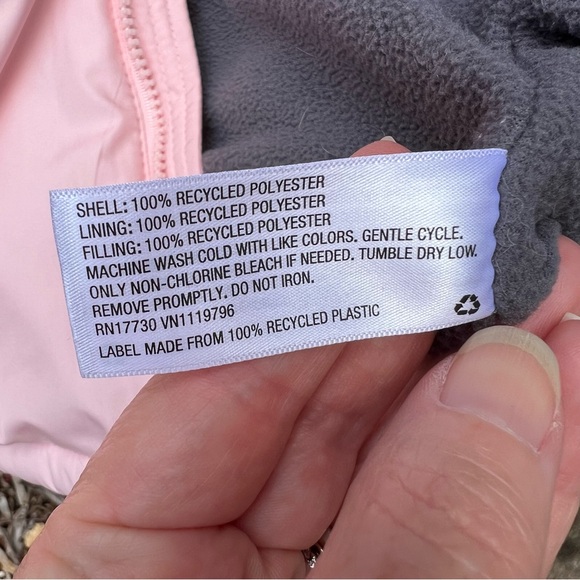 All in Motion Pink Puffy Winter Coat - Picture 10 of 11